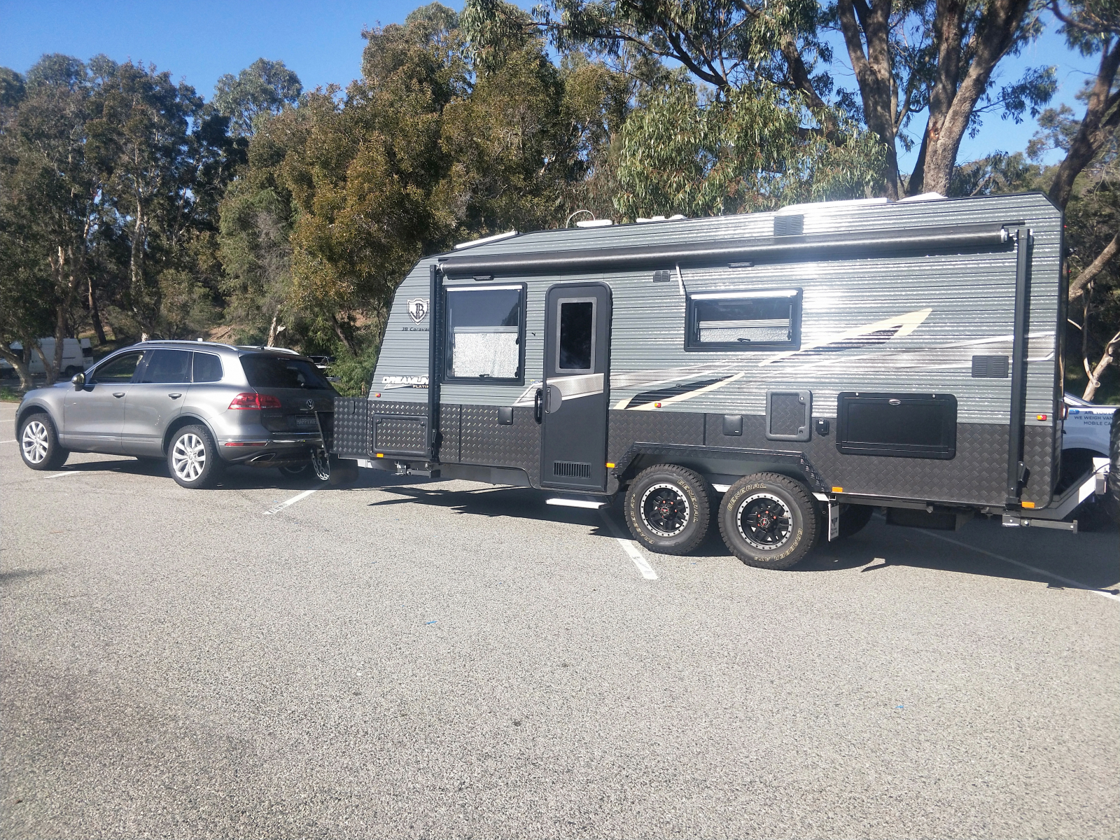 Fast Mobile Accurate Mobile Caravan Weighing WA